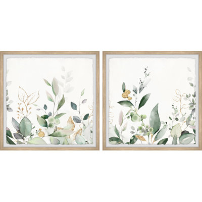 New Leaves Diptych