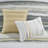Piece Serene Yellow Reversible Quilt Set With Decorative Pillows