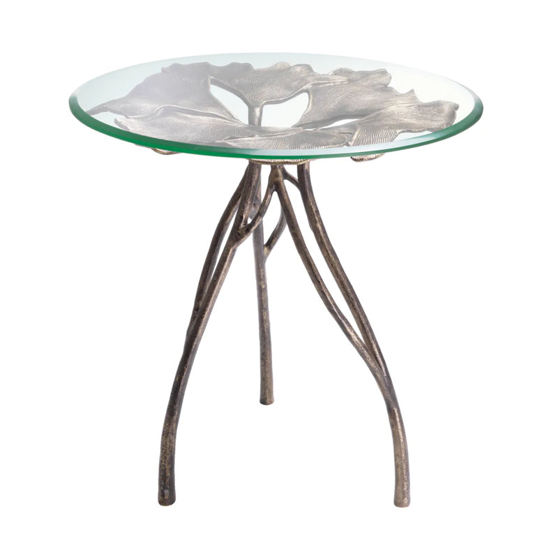 Poseidon Glass End Table