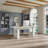 94.5'' W Folding Computer Desk Dining Table