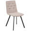 Set of 2 Dining Chairs CARVER Fabric-999708159
