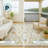 Machine Washable Indoor/Outdoor Chantille ACN2480 Floral Rug-1285951953-1285951963