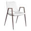 Chaise de salle à manger Desi - blanc