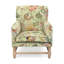 Bean Armchair Upholstered in Ardmore Fabric-470649514