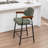 Devane Upholstered Counter Stool With Armrest-123161723