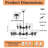 18-Light Black Modern Chandelier, Dining Room Pendant Light Fixture with Clear Glass Shades-1548085523-1548085520