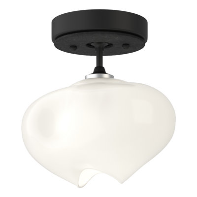 Ume Frosted Glass 1 - Light Semi Flush Mount