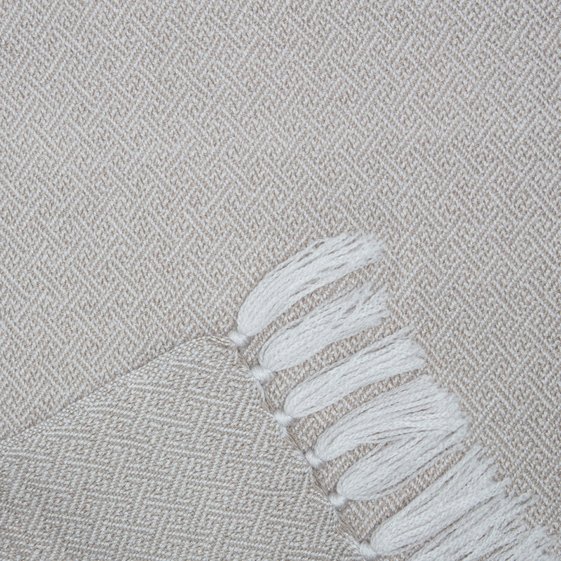 Jeté Mini Maze, Beige