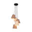 Fango 5 - Light Beige/Brown Cluster Pendant