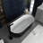 x Freestanding Soaking Plastic / Acrylic Bathtub-92361424