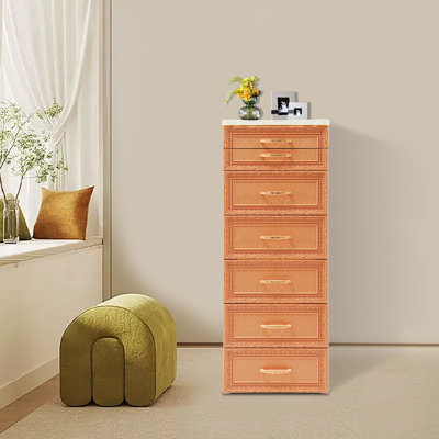 Armoire de rangement, organisateur de rangement avec tiroirs et roulettes