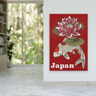 Art mural japonais japonais