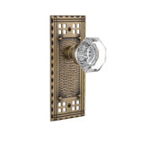 Craftsman Plate with Waldorf Door Knob