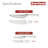 EverCook 4-Piece Knife Set with Blade Sheaths, Stainless Steel Cutlery, White