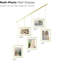 Gold Metal Storage Picture Frame - Set of 5