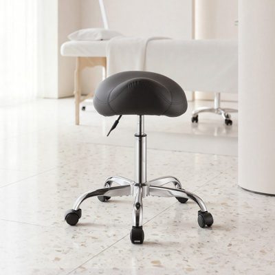 Adjustable Height Ergonomic Lab Stool
