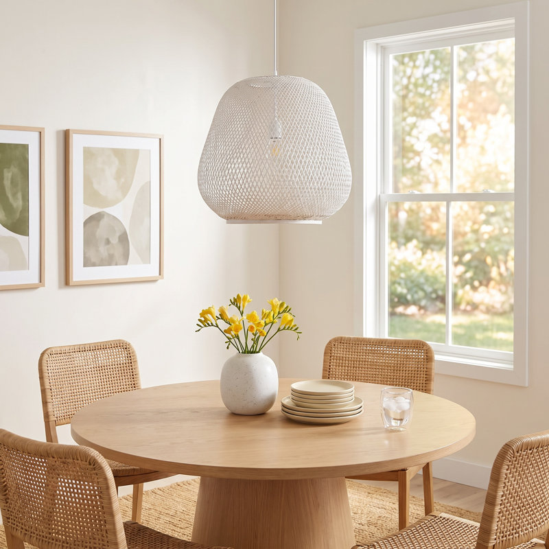 Galvin - Light Unique/Statement Pendant, White, 1