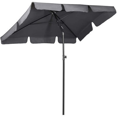 1,2 m x 2 m rechteckiger Sonnenschirm