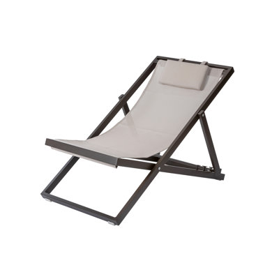 Chaise longue inclinable Newport