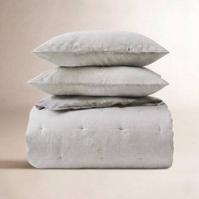 French Linen Comforter & Sham Set
