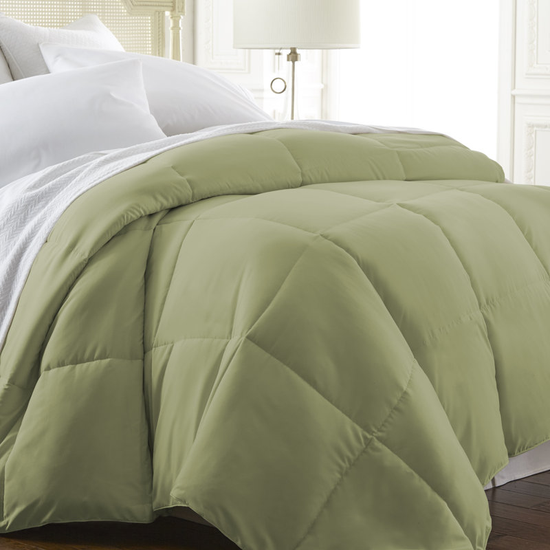 Édredon en duvet synthétique Simply Soft, Sauge, Très grand