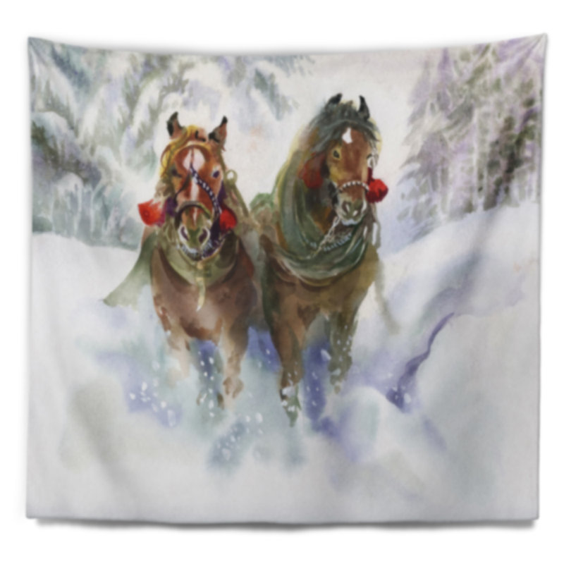 Polyester Tapestry, 50" H x 60" W