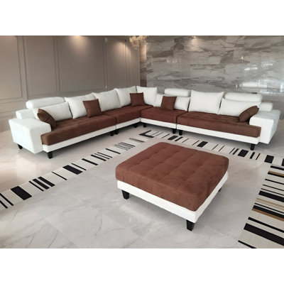 Mandey Upholstered Sectional Reversible