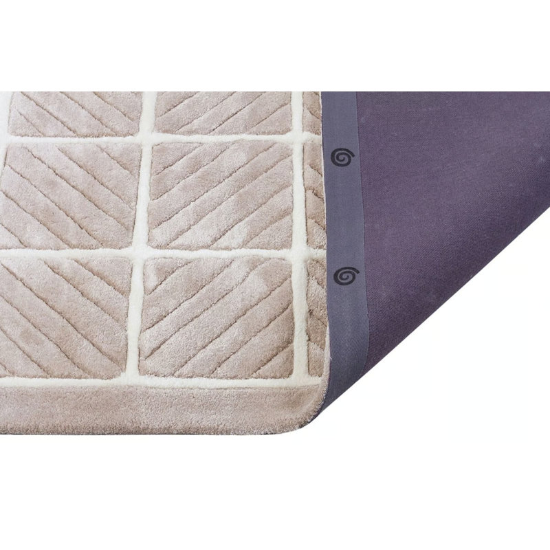 Viscose Geometric Indoor Rug, Rectangle 2 pi 11 po x 4 pi 11 po