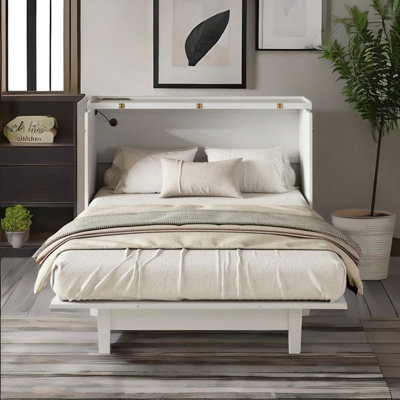 Lit escamotable en bois massif Eckart