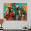 «2 Musiciens - Musicien», reproduction d'art mural-622726937-622726941
