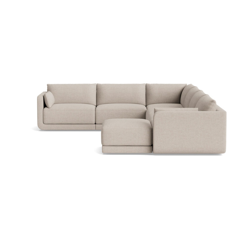 Eva Modular Sectional, Performance Weave - Natural