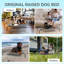 Lit pour animal de compagnie portable intérieur / extérieur gris avec pieds antidérapants Teslin-1490415416
