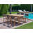 Kiryll Cambria Rectangular Teak Outdoor Dining Table