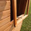 Perugia 6 Ft. W x 4 Ft. D Shiplap Pent Shed-29356105