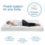 Matelas en mousse viscoélastique gélifiée 8 po-1693195867