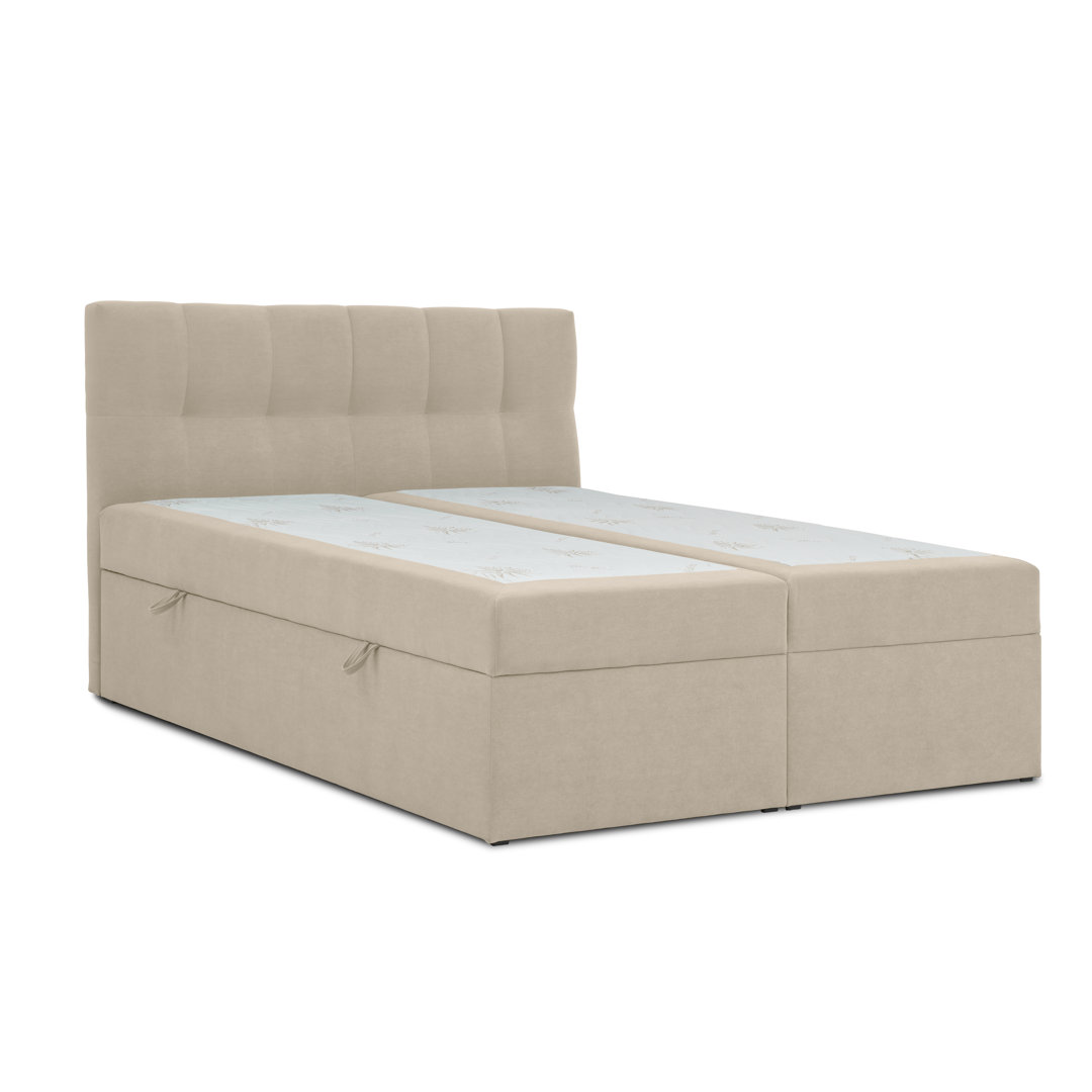 Boxspringbett Leif mit Topper und Bettkasten