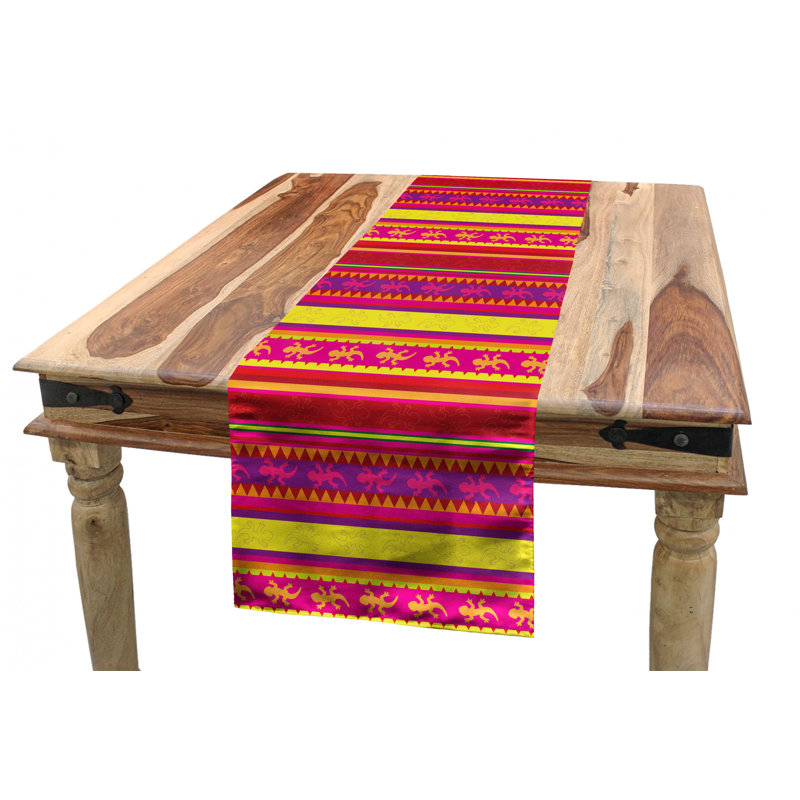 Chemin de table mexicain, 72 po x 16 po