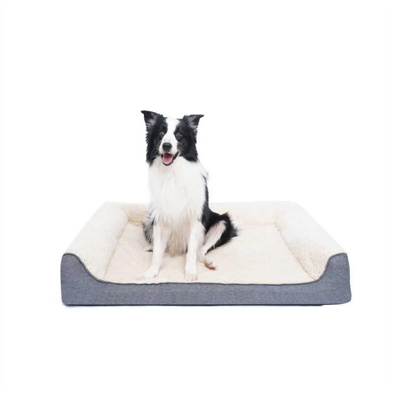 Turley Suede Pet Bed, Grey