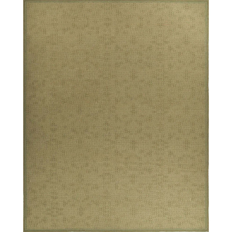 Hand-Knotted High-Quality Taupe Area Rug
