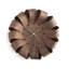 Walnut Analog Wall Clock-71131813-71131817