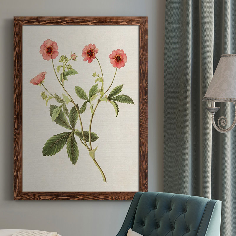 «Flowers Of The Seasons», reproduction d'art sur toile encadrée, H 37,5 po x l 27,5 po x P 1 po, Érable