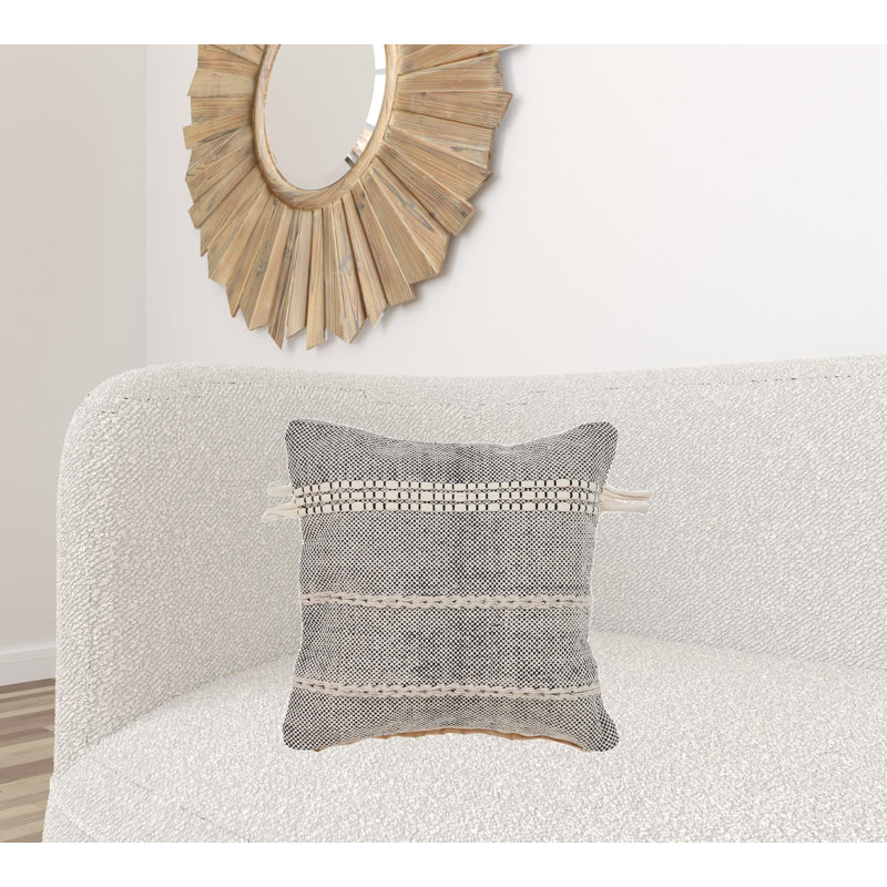 Geometric Reversible Pillow Insert
