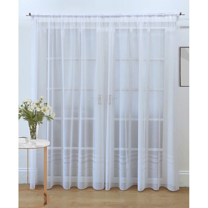 Bethany Lace Net Panel Single Panel, 122cm Width x 200cm Drop