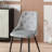 Tufted Velvet Upholstered Back Dining Chair-459672083
