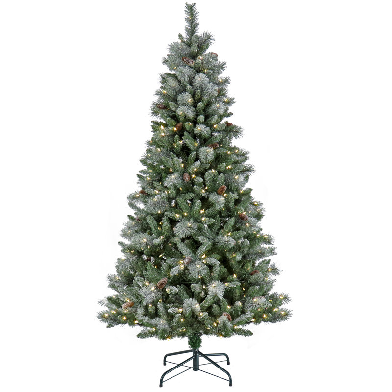 The Holiday Aisle® 7,5 pi. Pin lumineux pré-éclairé avec lumières DEL