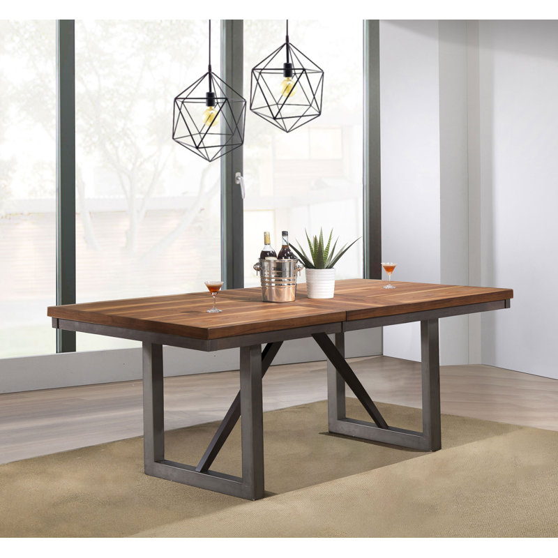 Bynoe 77-inch Extension Dining Table Natural Walnut