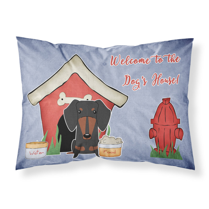 Microfiber, Black Tan Dachshund