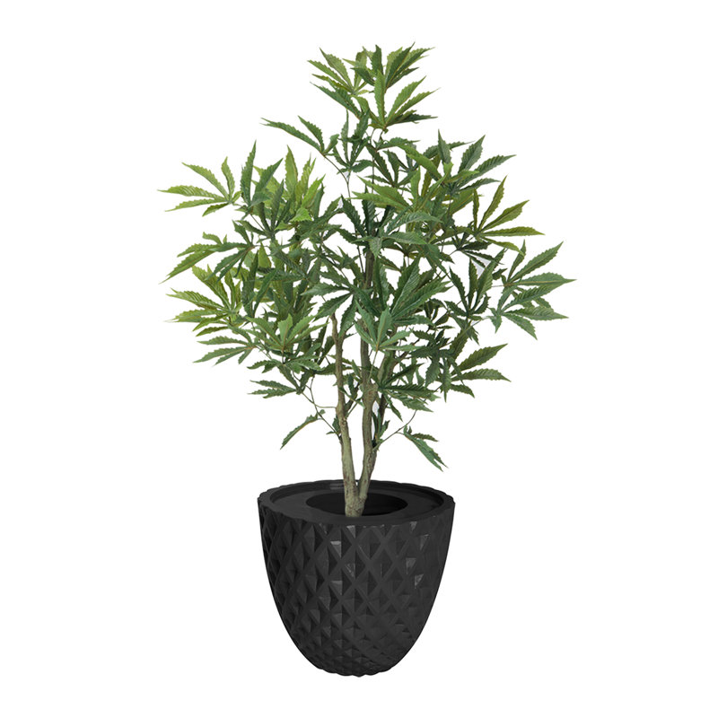 41,6 "plante à fleurs artificielle en pot