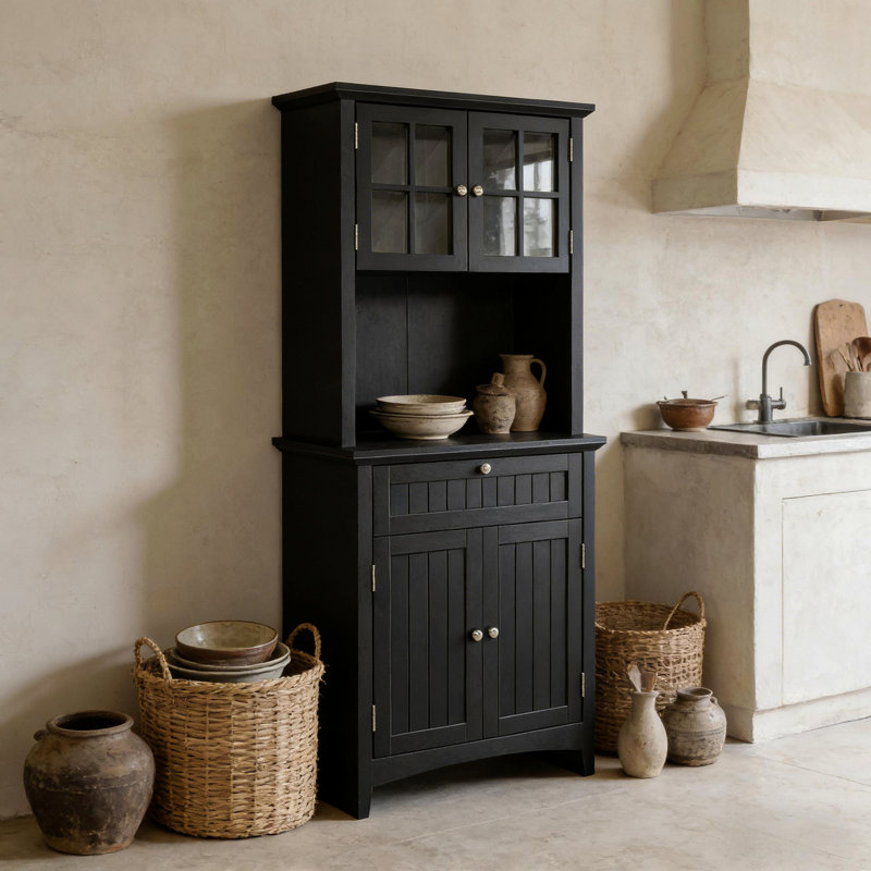Storage Organizer Cabinet Kitchen Pantry Cabinet
