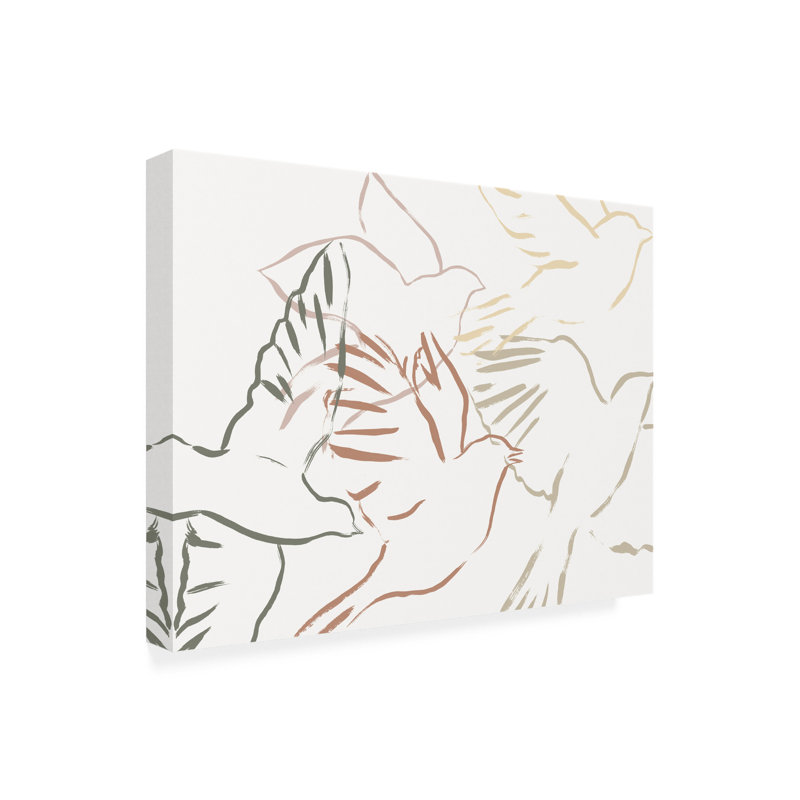 Art mural sur toile Winston Porter June Erica Vess, H 14 po x l 19 po